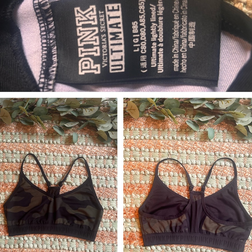 Pink Victoria Secret Sports Bra